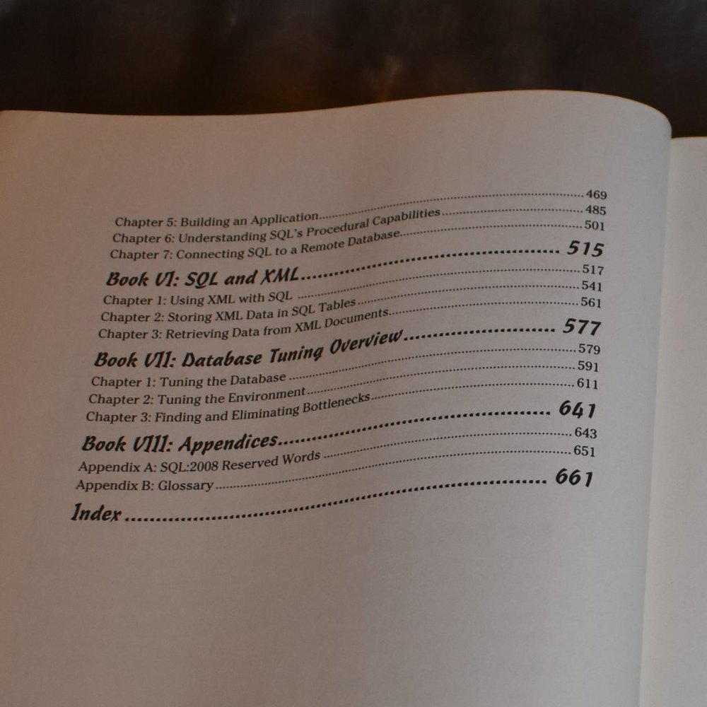 Used SQL All-in-One For Dummies Book - Picture 11 of 11